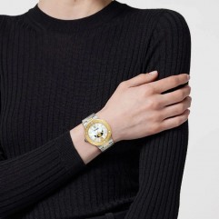 Жіночий годинник VERSACE VE7G00524 Greca Logo Moonphase Diamonds