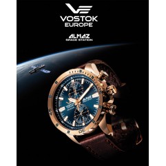Чоловічий годинник VOSTOK EUROPE Almaz Space Station 6S11-320C260