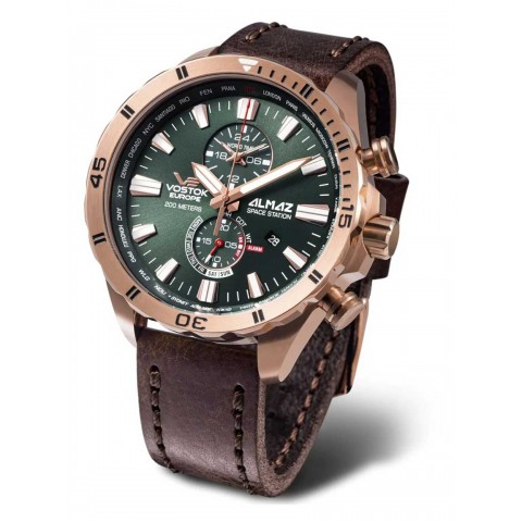 Чоловічий годинник VOSTOK EUROPE Almaz Space Station YM8J-320B656