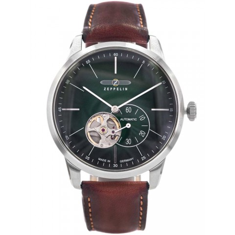 Чоловічий годинник ZEPPELIN 8364-4 Flatline Open Heart Automatic