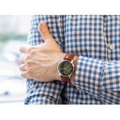 Чоловічий годинник ZEPPELIN 8366-4 Flatline Automatic