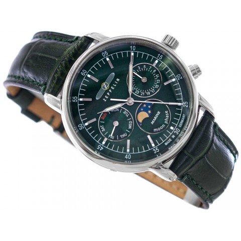 Жіночий годинник ZEPPELIN LZ14 Marine Moonphase 8635-4