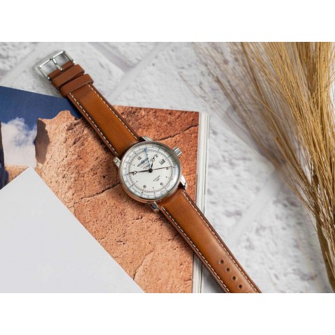 Чоловічий годинник ZEPPELIN 8666-1 100 Jahre GMT Automatic