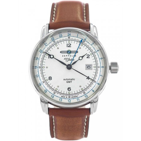 Чоловічий годинник ZEPPELIN 8666-1 100 Jahre GMT Automatic