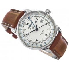 Чоловічий годинник ZEPPELIN 8666-1 100 Jahre GMT Automatic