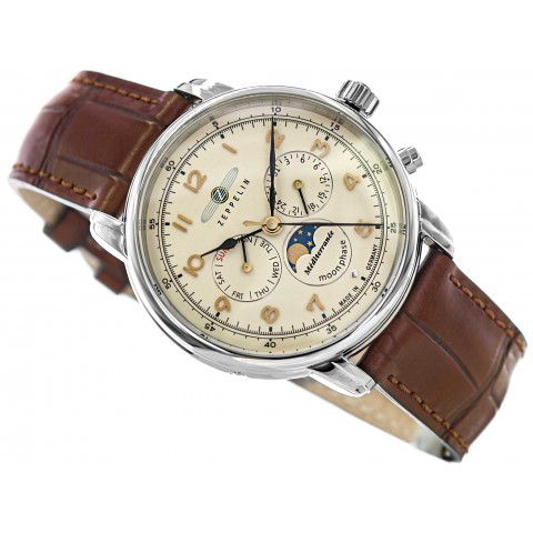 Чоловічий годинник ZEPPELIN 9636-5 Mediterranee LZ121