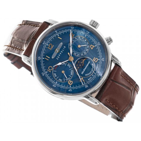 Жіночий годинник ZEPPELIN Méditerranée Moonphase 9637-3